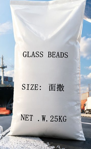 Drop-On Glass Beads for Thermoplastic Markings